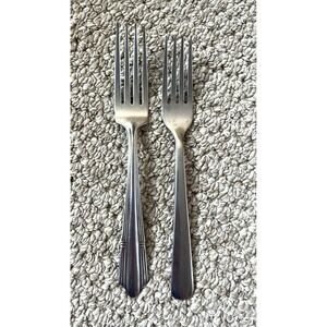 Vintage Stainless Steel Forks Set Of‎ 2 - Replacement or Craft
